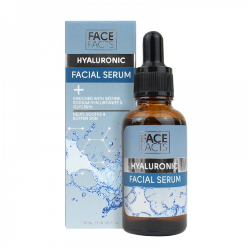 Face Facts Hyaluronic Facial Serum 30ml