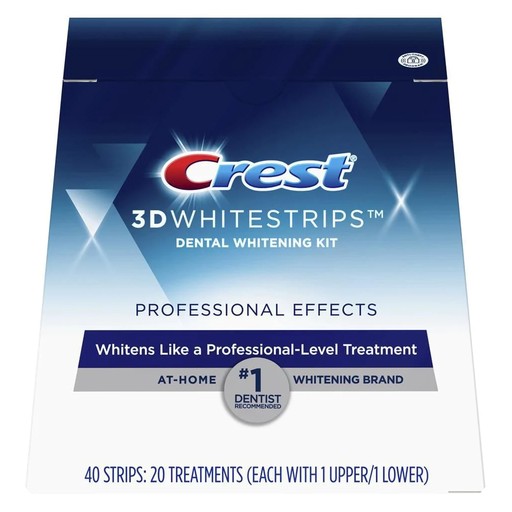 CREST 3D WHITESTRIPS 18 LEVELS WHITER 40 STRIPS