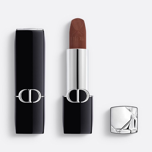 Dior Rouge Couture Color Lipstick Velvet Finishes - Hydrating Floral Lip Care - Long Wear