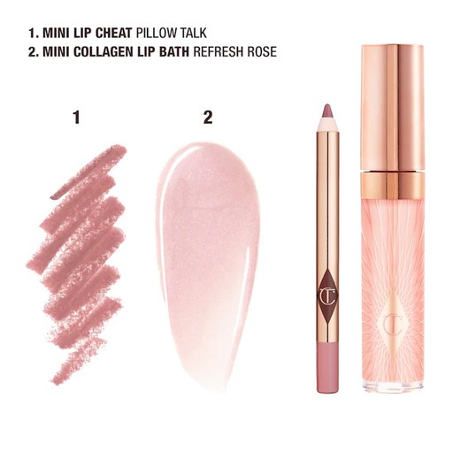 Charlotte Tilbury Glossy Fresh Pink Lip Duo