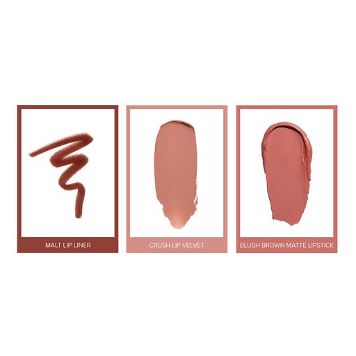 ANASTASIA Kit Pucker Up Lip Trio - Blush Brown