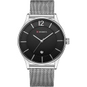 Curren Men Watch 8231 Silver and Black