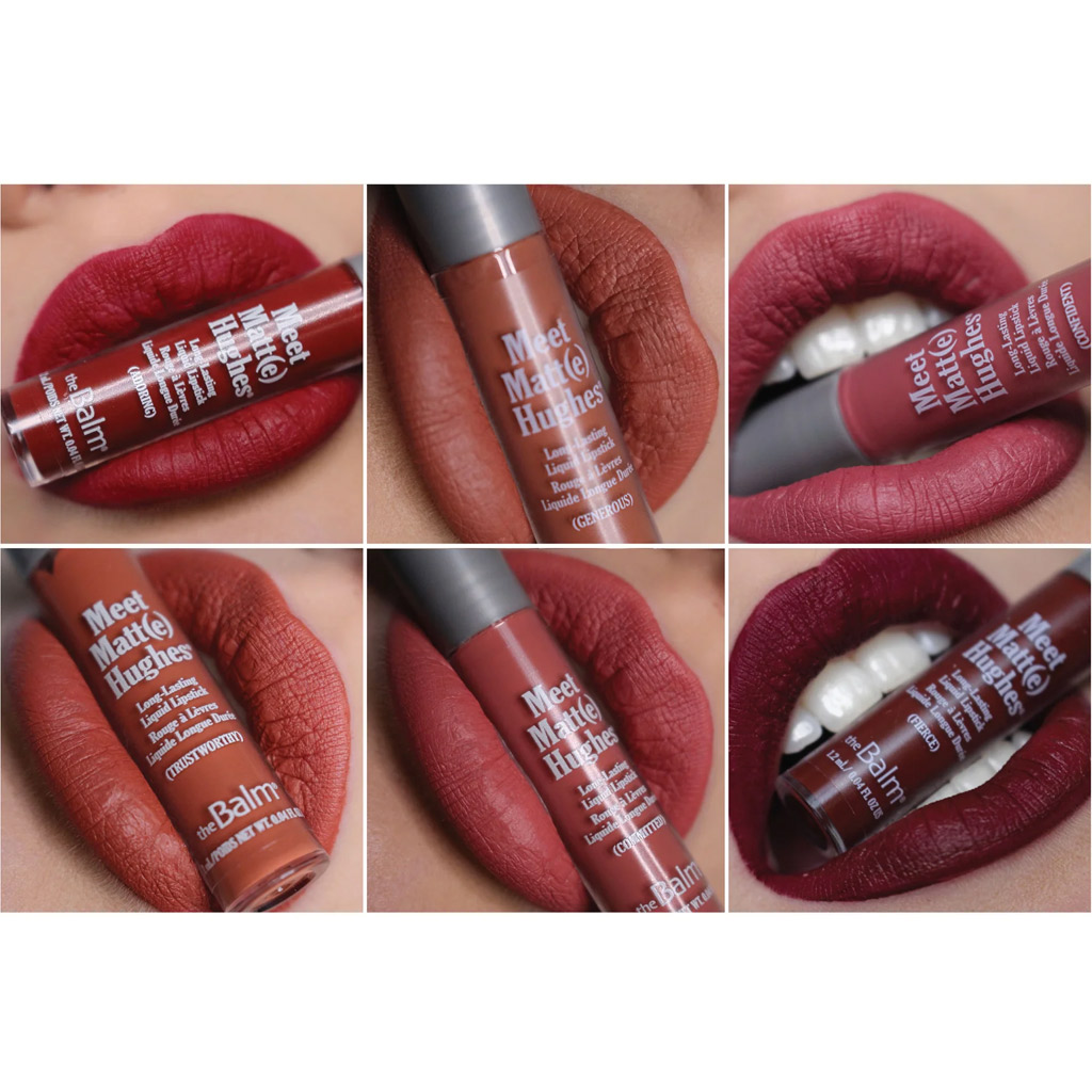 The Balm - Meet Matt Hughes 6 Mini Long Lasting Liquid Lipstick San Franciso