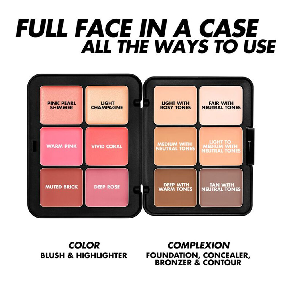 Make Up For Ever HD Skin Face Essentials Palette (Light To Medium)