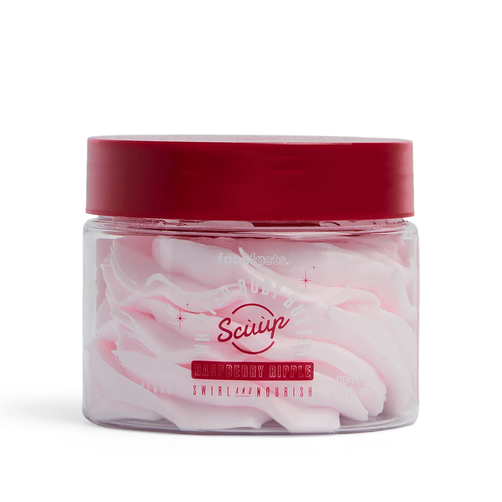 Face Facts Raspberry Ripple Sugar Body Scrub –  350g - مقشر الجسم بالتوت