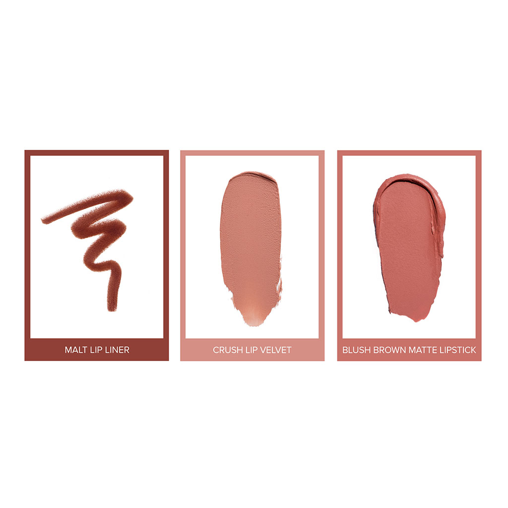 ANASTASIA Kit Pucker Up Lip Trio - Blush Brown