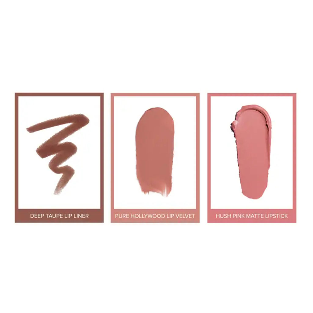 ANASTASIA Kit Pucker Up Lip Trio - Hush Pink