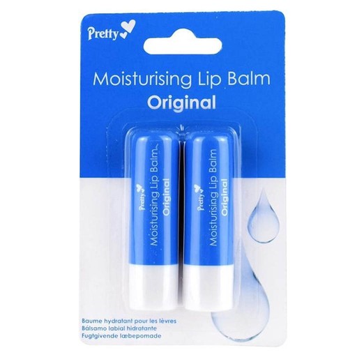 Pretty Moisturising Lip Balm X2