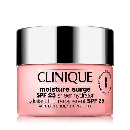 CLINIQUE MOISTURE SURGE Transparent Finish Moisturizer SPF 25