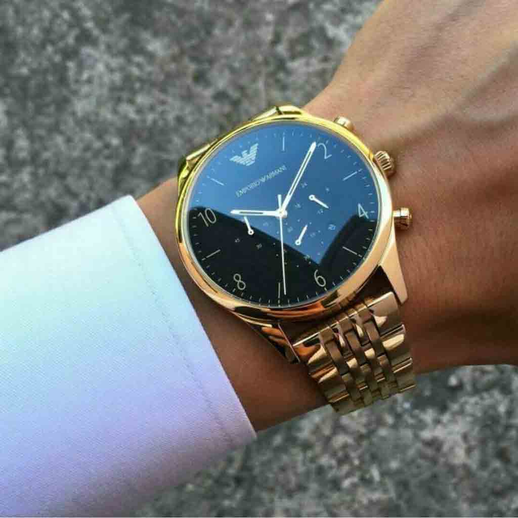 EMPORIO ARMANI WATCH MEN AR1893 | AlSayyed Cosmetics | Makeup, Skincare,  Fragrances and Beauty