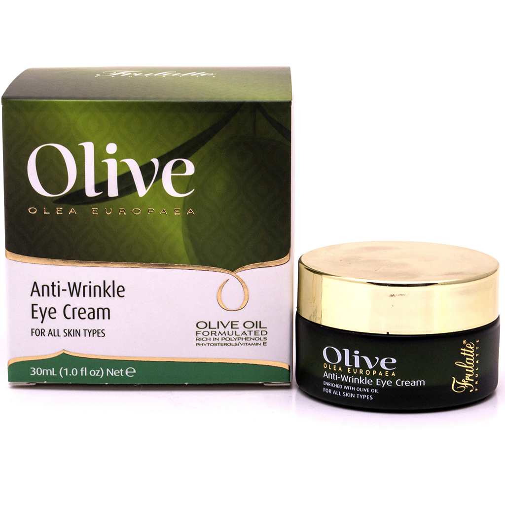 FRULATTE OLIVE ANTI WRINKLE EYE CREAM FOR ALL SKIN TYPES 30ML