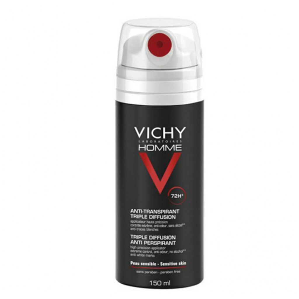 Vichy Homme Triple Diffusion Anti-Transpirant Deodorant (150ml)