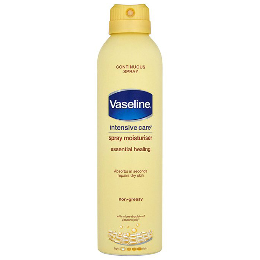 VASELINE SPRAY MOISTURISER NON-GREASY 190ML