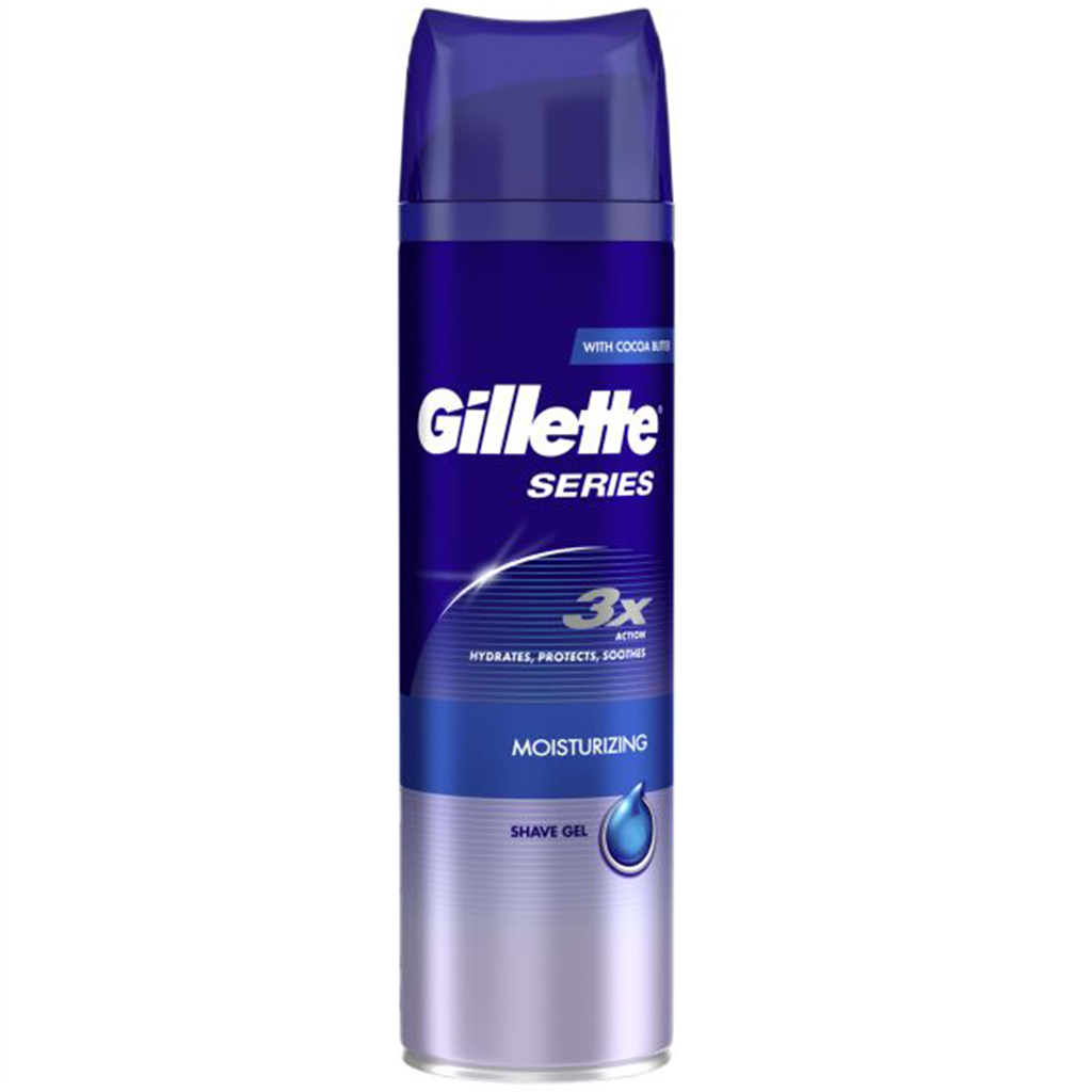 GILLETTE SERIES 3X Shave Gel Moisturising 200ml