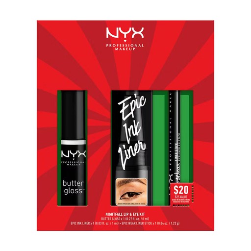 NYX Nightfall Lip & Eye Kit