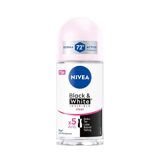 Nivea Invisible Clear Roll On 50 ml