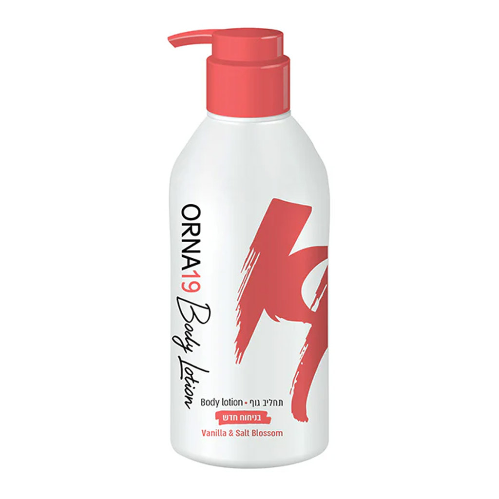 Orna19 Body Lotion 400ML Vanilla and Salt Blossom