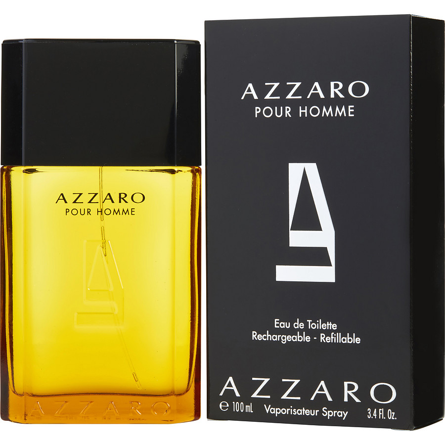 Azzaro Pour Homme Rechargeable Refillable Edt (100ml