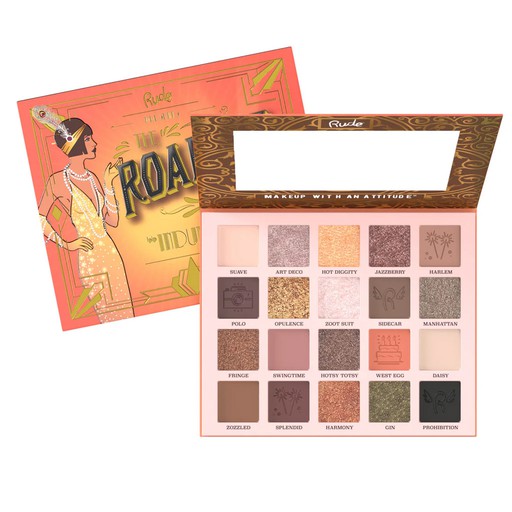 Rude The Roaring 20's Eyeshadow Palette - Indulgence 20 Colors