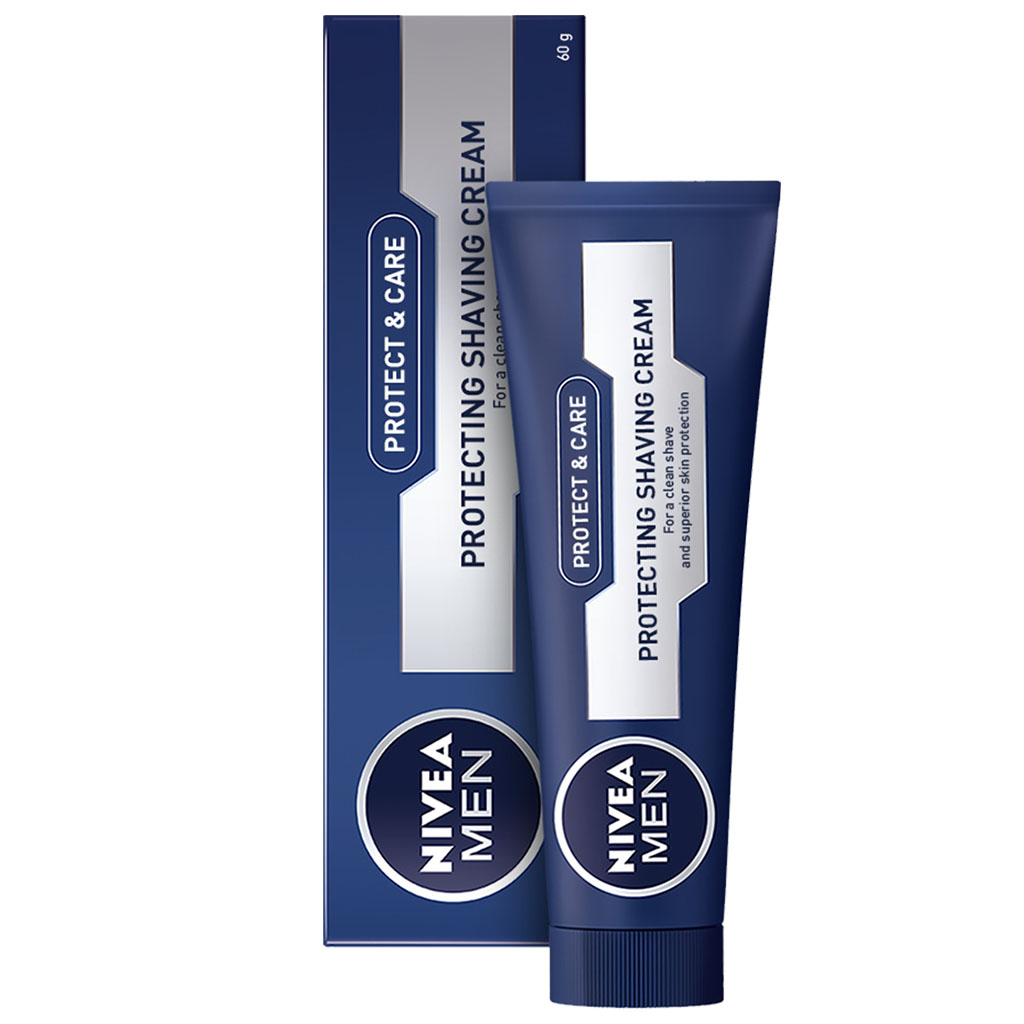 NIVEA MEN Shaving Cream Protect &amp; Care, 60ml