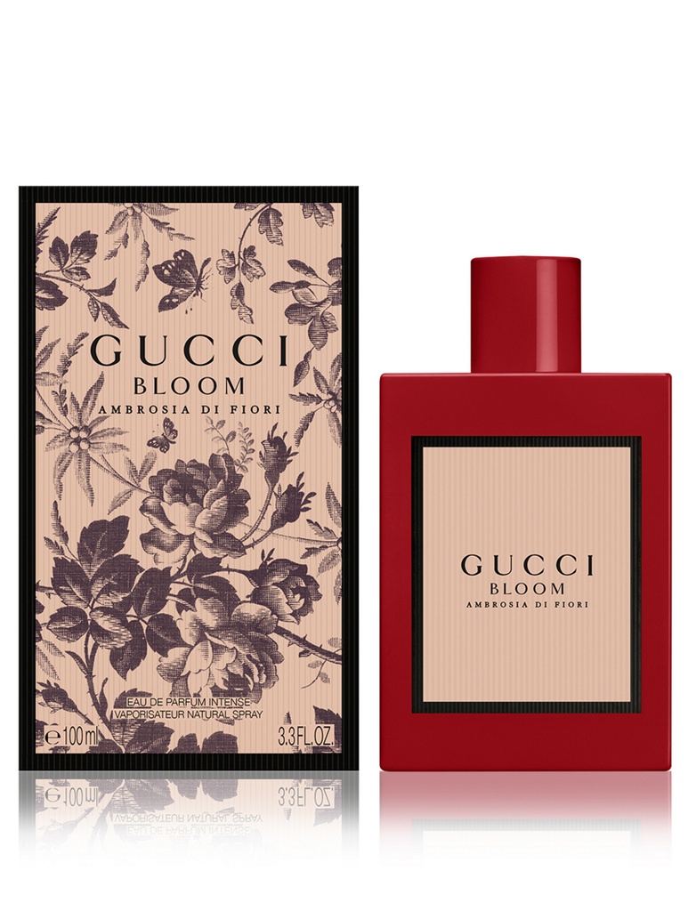 GUCCI BLOOM AMBROSIA DI FIORI 100ML EDP INTENSE  FOR WOMEN