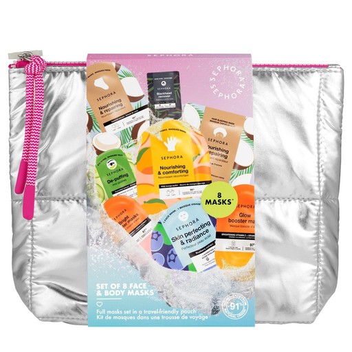 Sephora Collection Set of 8 Face & Body Masks