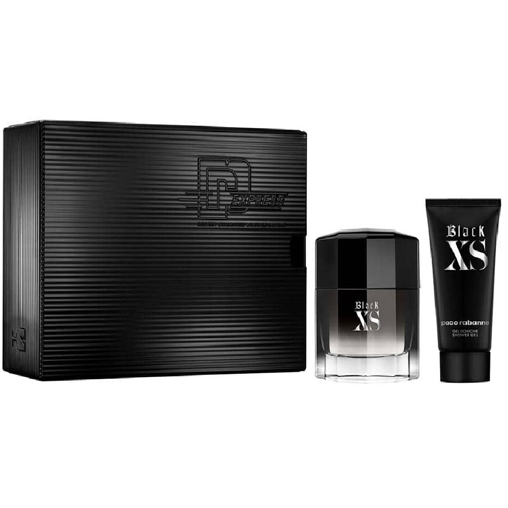 BLACK XS SET 100ML EDT + SHOWER GEL 100ML BY PACO RABANNE