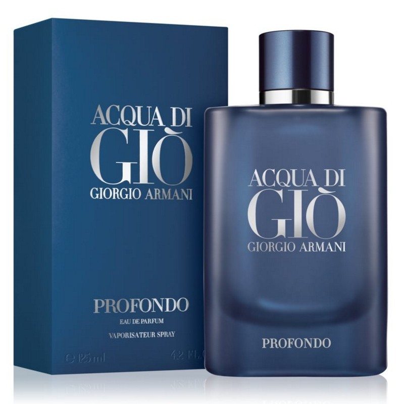 Giorgio Armani Acqua Di Gio Profondo For Men Edp 125ml | AlSayyed Cosmetics  | Makeup, Skincare, Fragrances and Beauty