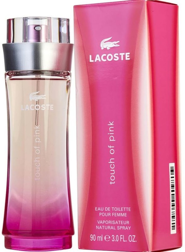 LACOSTE TOUCH OF PINK 90ML EDT
