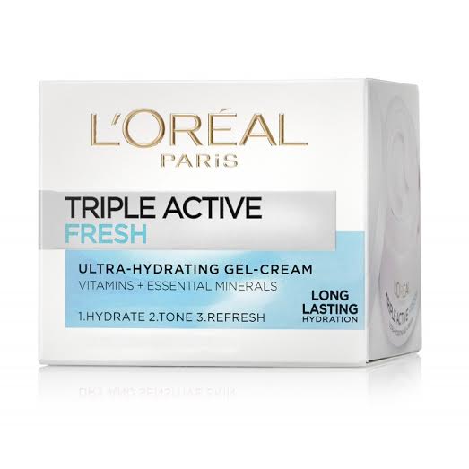 LOREAL TRIPLE ACTIVE MOISTURIZER FOR NORMAL TO COMBINATION SKIN ALL DAY 50ML