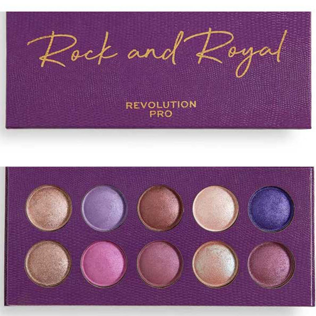 Revolution Pro - Colour Focus Eyeshadow palette - Rock &amp; Royal