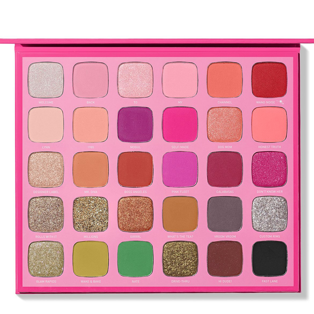 Morphe x Jeffree Star Artistry Palette - 30 Attention-Grabbing Eyeshadows