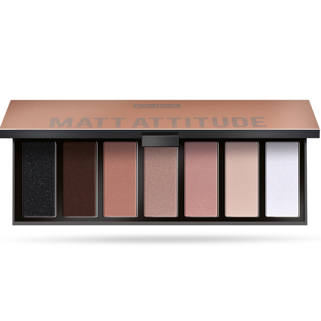 PUPA EYESHADOW PALETTE MAKE UP STORIES COMPACT MATT ATTITUDE