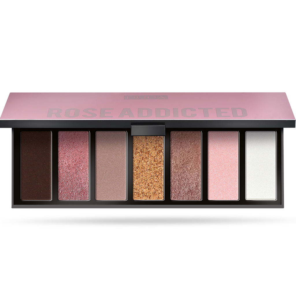 PUPA EYESHADOW PALETTE MAKE UP STORIES COMPACT ROSE ADDICTED