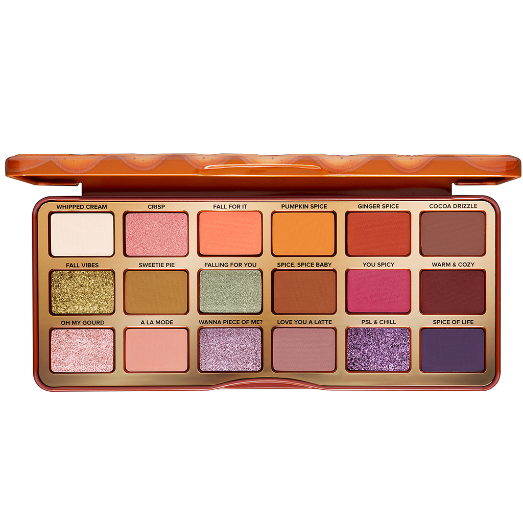 Too Faced EyeShadow Palette Pumpkin Spice Limited Edition Warm &amp; Spicy