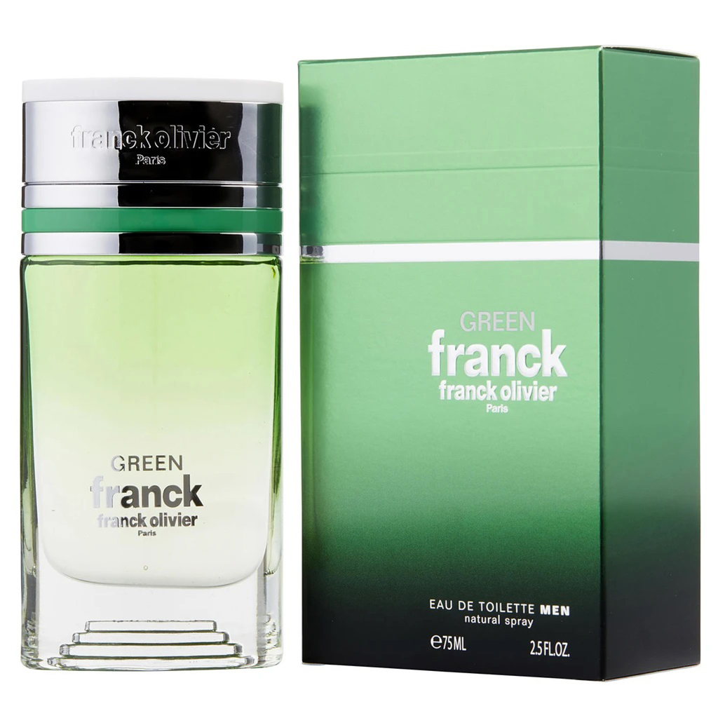 FRANCK OLIVIER GREEN 75ML EDT FOR MEN