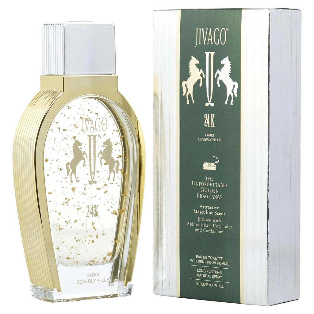 jivago 24k long lasting 100 ml edt men