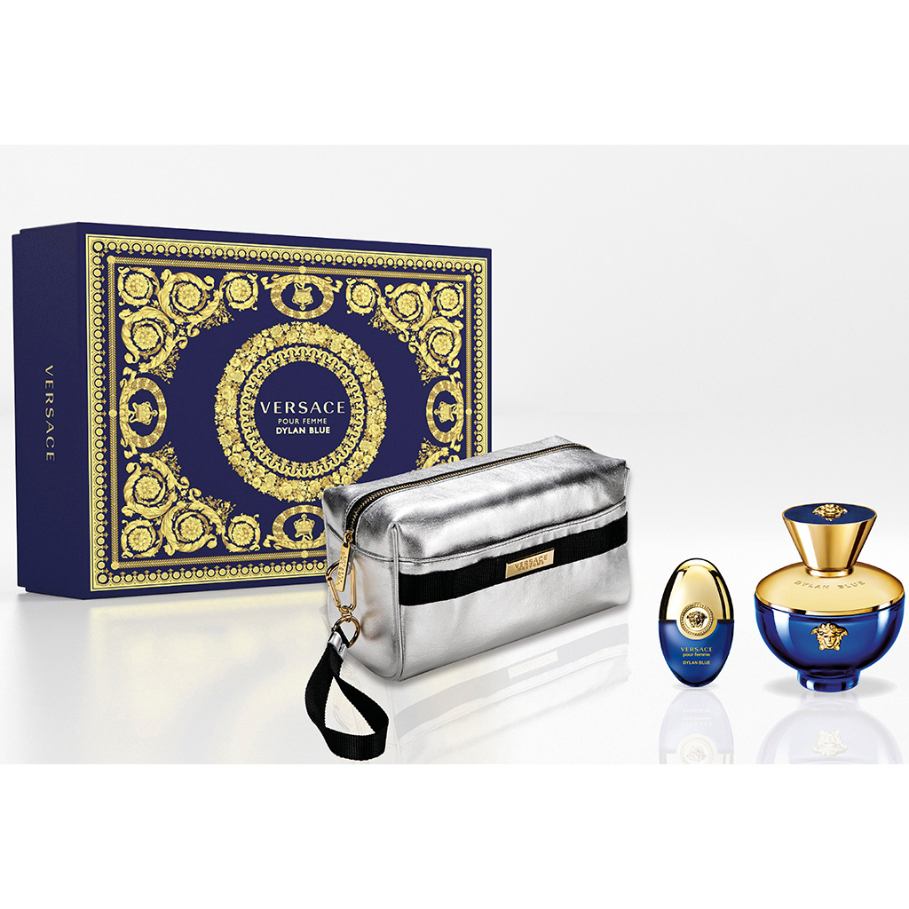 VERSACE DYLAN BLUE FEMME (100ML+10ML) EDP+ BAG