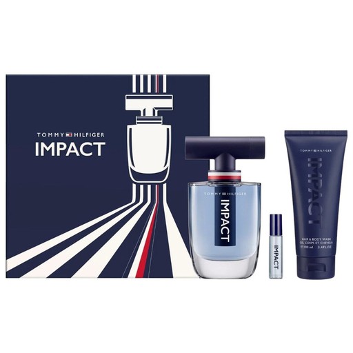 Tommy Hilfiger Impact 3 Pcs Gift Set For Men