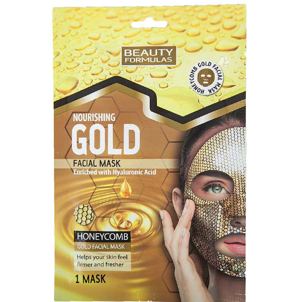 Beauty Formulas - Nourishing Facial Mask - Gold