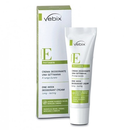 VEBIX ONE WEEK DEODORANT CREAM 25ML