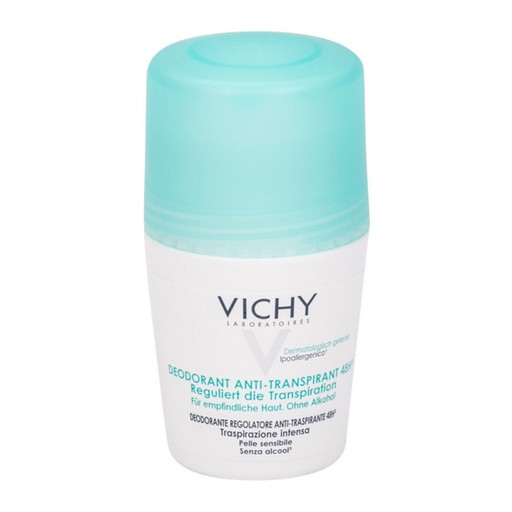 Vichy Deodorant 48 Hour Roll On Anti Perspirant Intense 50ml