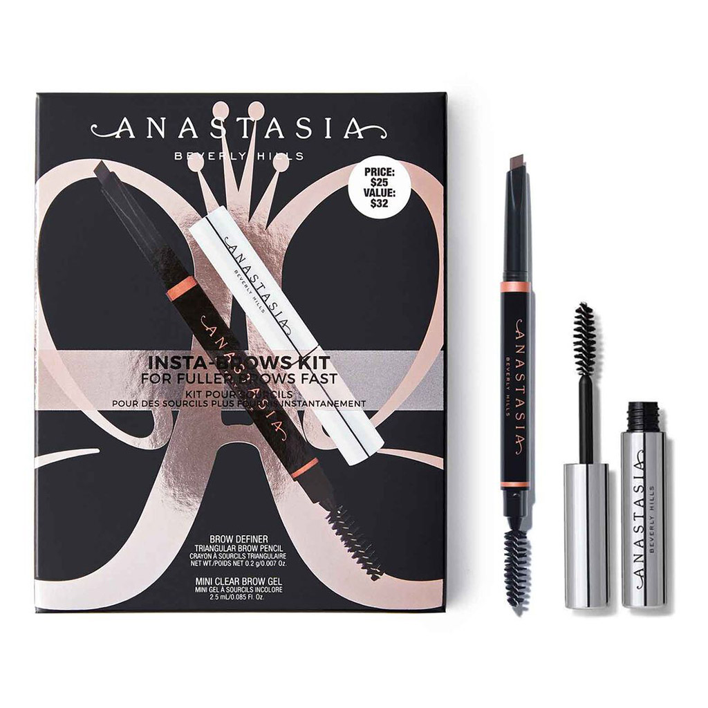 ANASTASIA INSTA BROWS KIT Dark brown