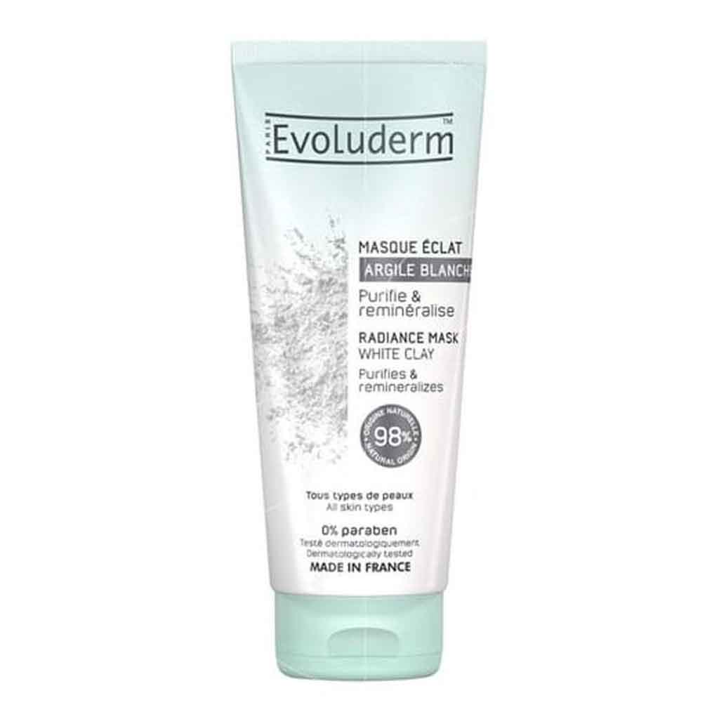 Evoluderm RADIANCE MASK WHITE CLAY 100ML