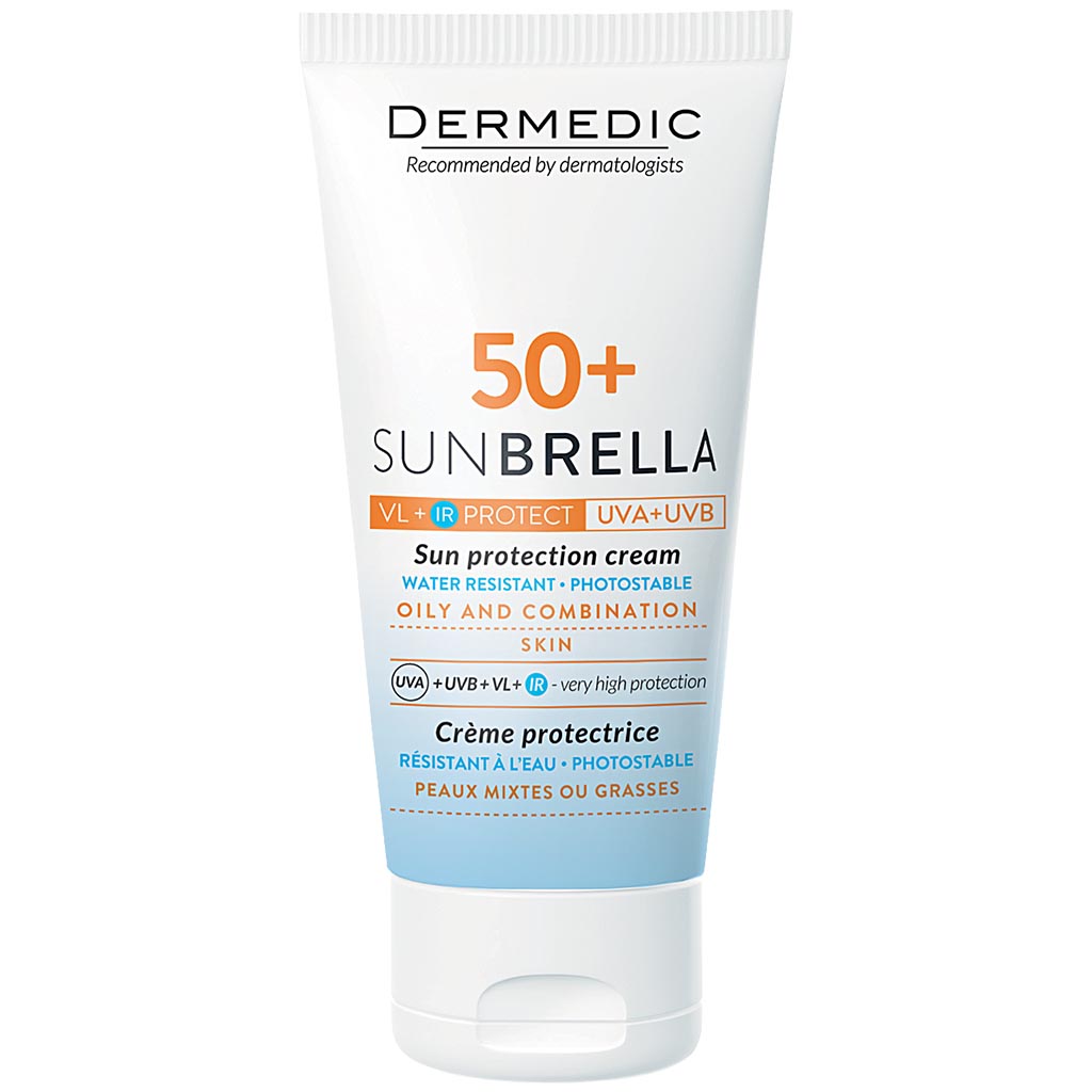 DERMEDIC SUNBRELLA Krem ochronny SPF50+