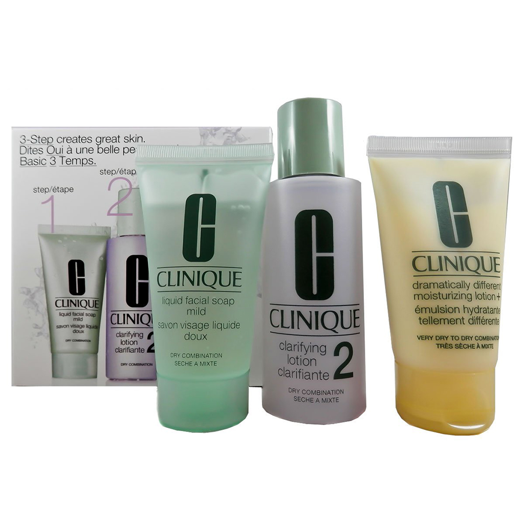 CLINIQUE 3 Step System Starter Set