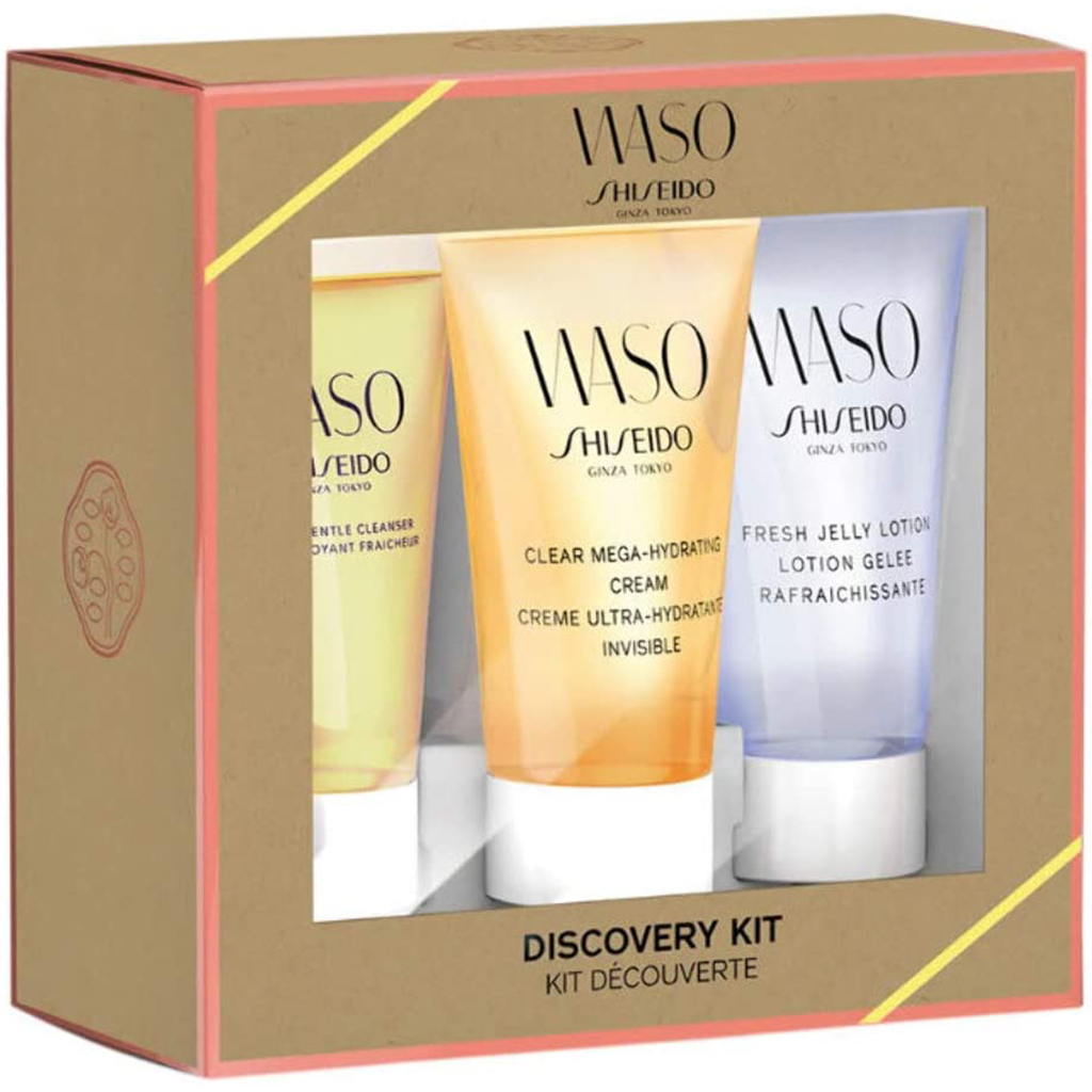 SHISEIDO WASO Clear Mega Hydrating Cream 3 Piece Set