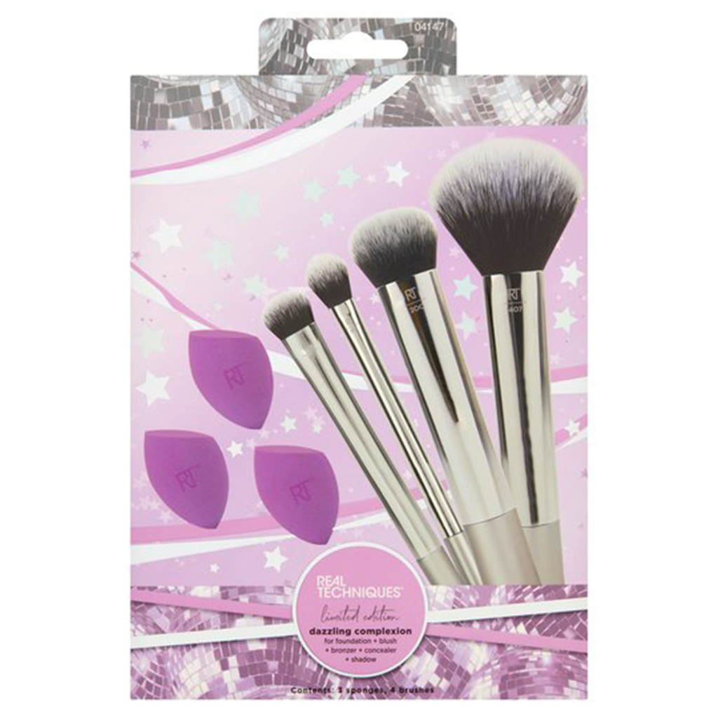 Real Techniques DAZZLING COMPLEXION BRUSH SET