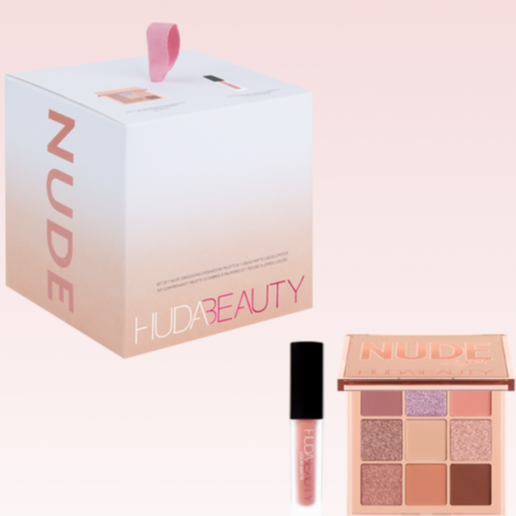 Huda Beauty Nude Holiday light Gift Set