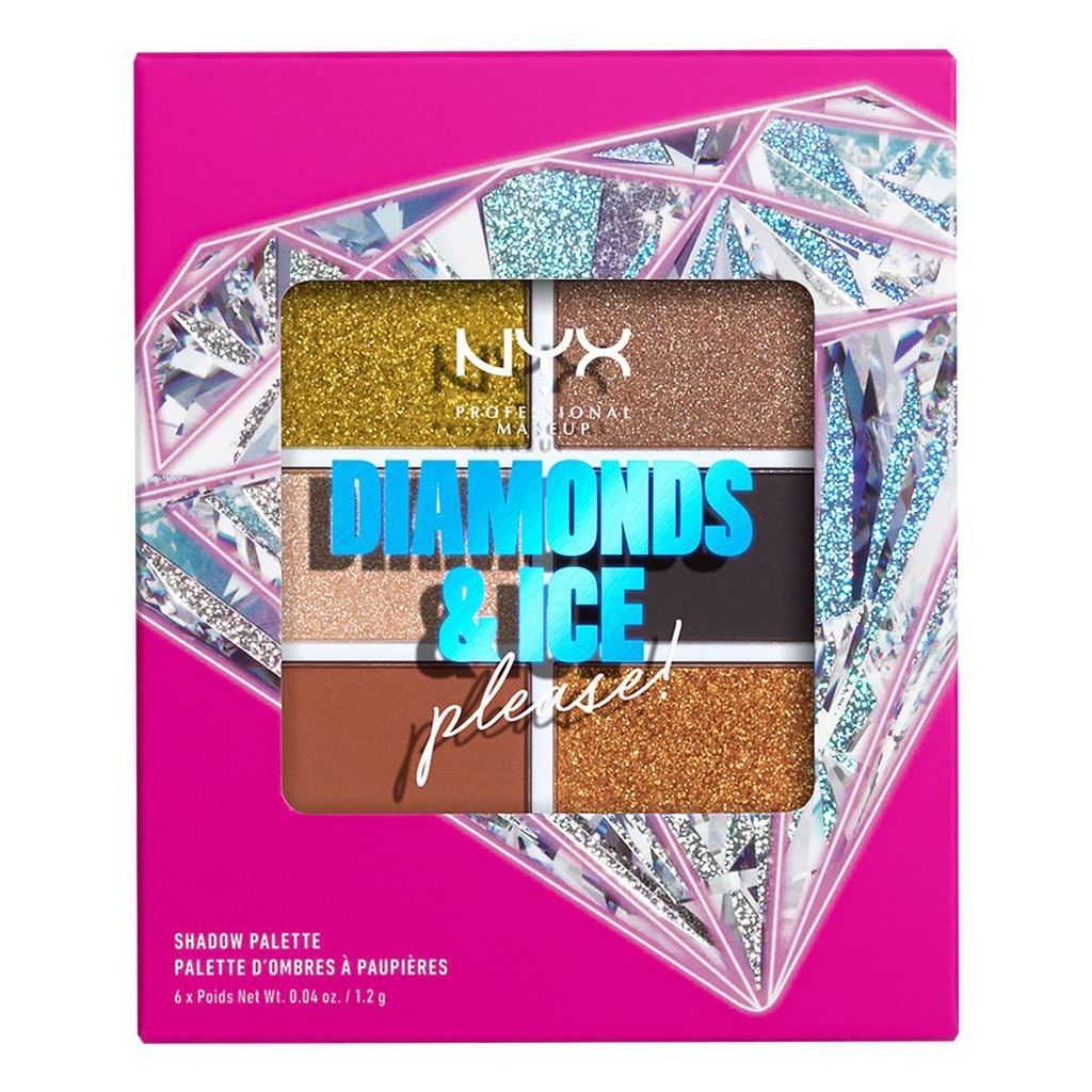 NYX PROFESSIONAL MAKEUP Diamonds and Ice Shadow Palette